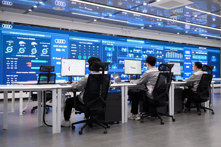 奥迪一汽超级智能生态工厂 以数字化重塑高端新数字技术服务